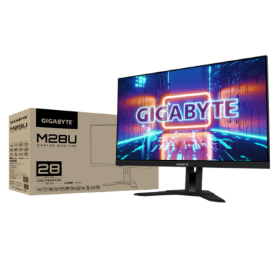 מסך גיימינג Gigabyte M28U 4K UHD 28 SS IPS 1ms 144Hz HDR 8BITS