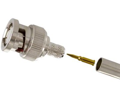 מחבר בלחיצה RG59 Connector  BNC 19081