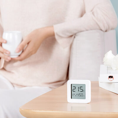 מד טמפרטורה ולחות חכם דגם Mi Temperature and Humidity Monitor 2