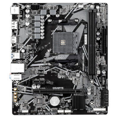 לוח אם Gigabyte A520M H ARGB AM4 DDR4 Micro-Atx HDMI DP