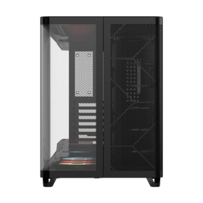 מארז CORSAIR AIR 5400 RS-R ARGB Triple Chamber 3x Fans Include Bl