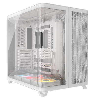מארז Corsair AIR 5400 RS-R ARGB E-ATX 3XUSB 3.2 Type-C White