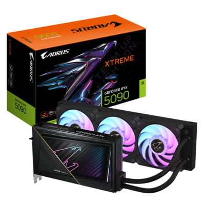 כרטיס מסך Aorus GeForce RTX 5090 Xtreme Waterforce 32G