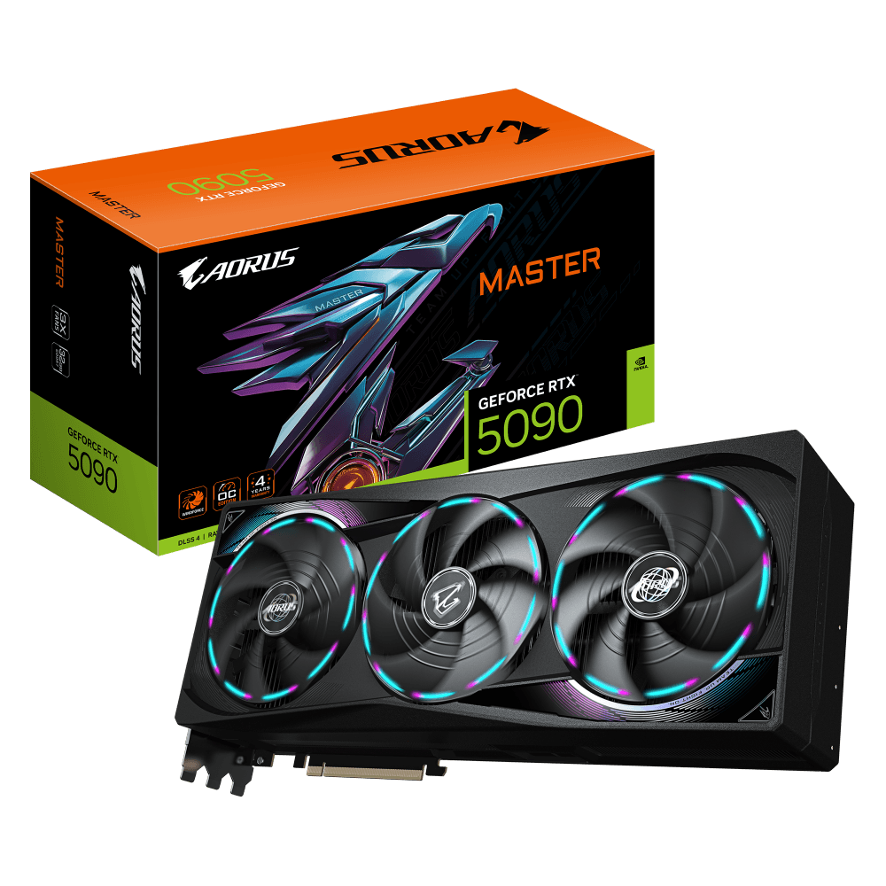 כרטיס מסך Aorus GeForce RTX 5090 Master 32G PCIE5