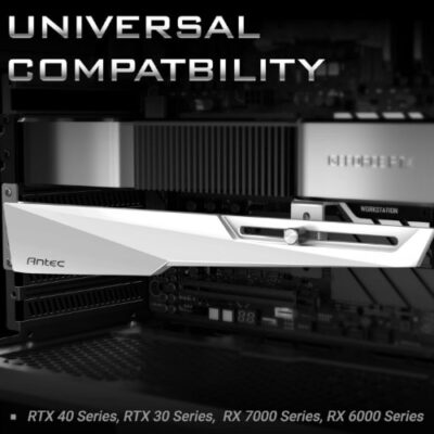 תומך לכרטיסי מסך ANTEC GPU Support Dagger White