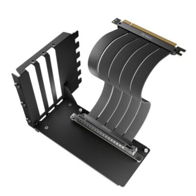 כבל ותושבת לכ. מסך Antec PCI-E 4.0 Riser Cable With Bracket Black