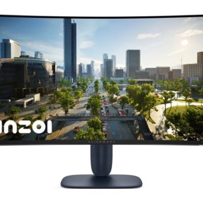 מסך קעור Dell Alienware 32 Gaming Monitor VA 2K 1ms 180hz USB