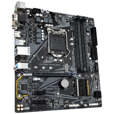 לוח אם מתוקן למעבדי אינטל דור 10 GIGABYTE B460M DS3H