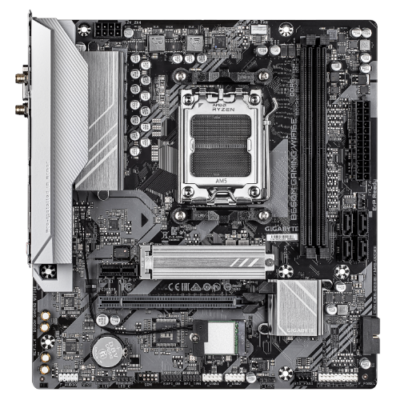 לוח אם Gigabyte B650M Gaming WIFI 6E 1.4 AM5 DDR5 Micro-ATX