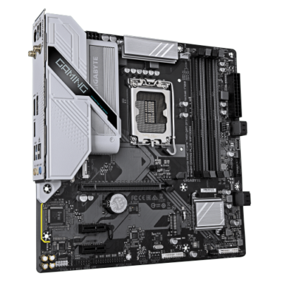 לוח אם GIGABYTE B760M GAMING PLUS WIFI DDR4 mATX LGA 1700 1GbE