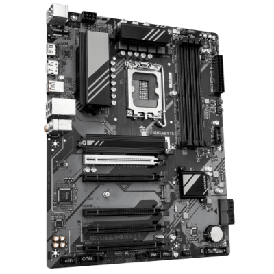 לוח אם אינטל Gigabyte B760 DS3H DDR5 Gen5 ATX DP HDMI LGA1700