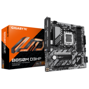 לוח אם Gigabyte B850M D3HP 1.2 mATX DDR5 AM5 1GbE Lan USB-C