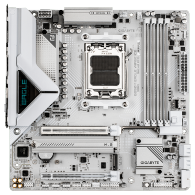 לוח אם GIGABYTE B850M EAGLE WIFI6E ICE M-ATX DDR5 AM5 BT 2.5GB