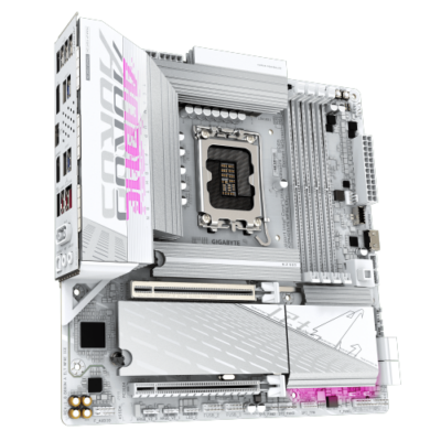 לוח למעבד דור 15 Gigabyte B860M AORUS ELITE WIFI6E ICE ATX 2.5GB