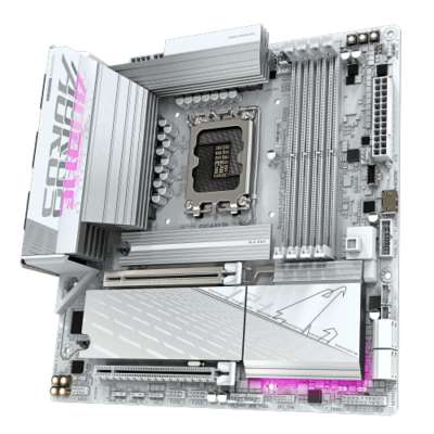לוח למעבד דור 15 Gigabyte B860M AORUS ELITE WIFI6E ICE ATX 2.5GB