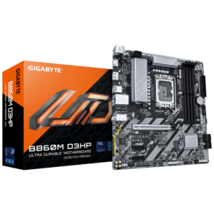 לוח לאינטל דור 15 Gigabyte B860M D3HP Micro-ATX DDR5