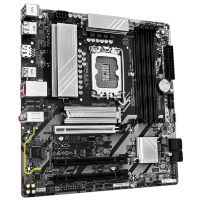 לוח אם GIGABYTE B860M DS3H 1.0 Micro-ATX DDR5 LGA1851 2.5GbE Lan
