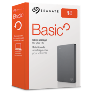 דיסק חיצוני SEAGATE Basic Portable Drive 1TB 2.5 usb 3.0