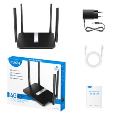 נתב אלחוטי Cudy LT500 4G AC1200 Dual Band Router