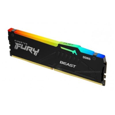 זכרון לנייח Kingston Fury Beast RGB 32GB 2C16 DDR5 5600MHZ C40