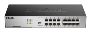 מתג לא מנוהל גיגהביט D-Link 16 Port Unmanaged 1GB Switch