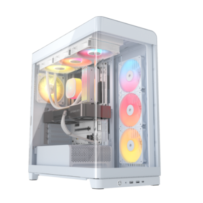 מארז Corsair FRAME 4500X E-ATX 2XUSB 3.2-A 1XUSB3.2 Type-C White