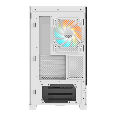 מארז לבן GIGABYTE C201 PANORAMIC ICE Micro-ATX 3XARGB Fans