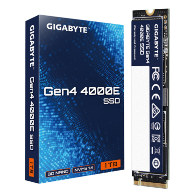 דיסק פנימי Gigabyte 4000E 1TB Gen4 SSD NVME 2280