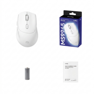 עכבר אלחוטי CUDY MS9945 2.4 and BT White