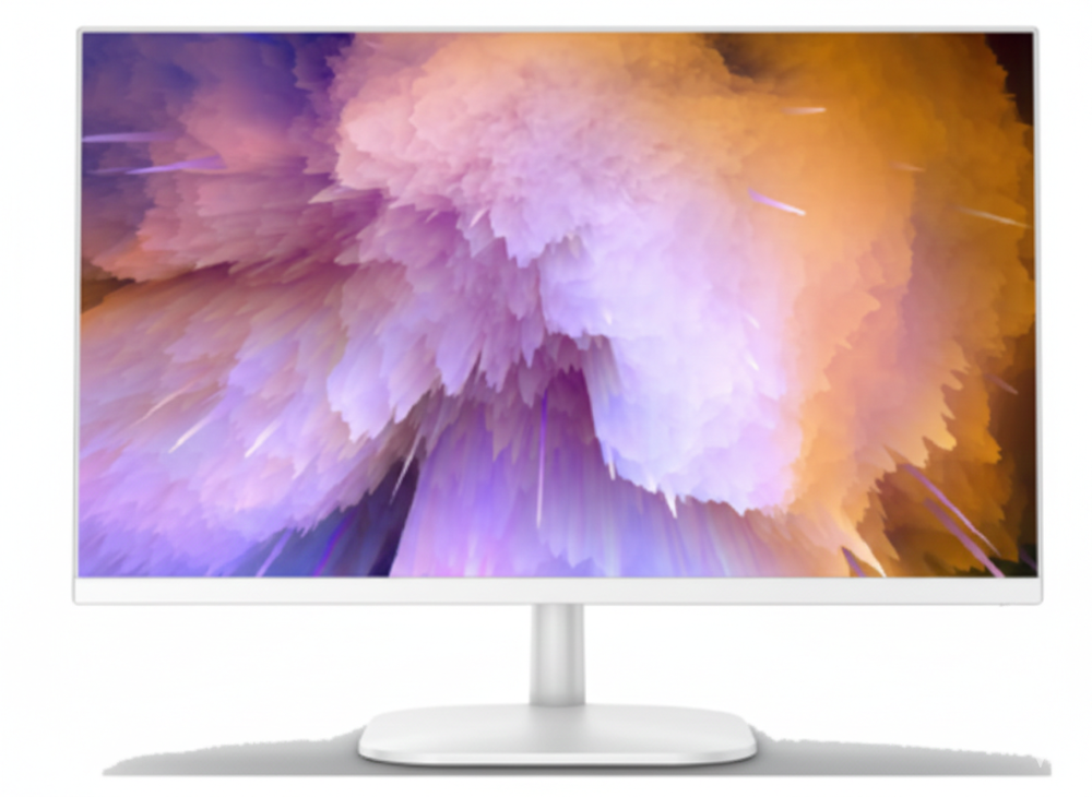 מסך לבן Solid F2712YW 27 FHD 5ms VA Spekers 120hz VGA HDMI