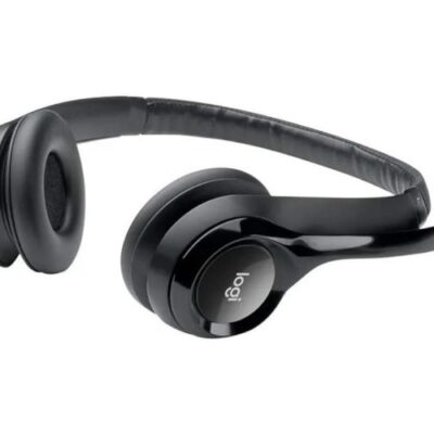 אוזניות ומיקרופון Logitech H390 USB Headphones Black