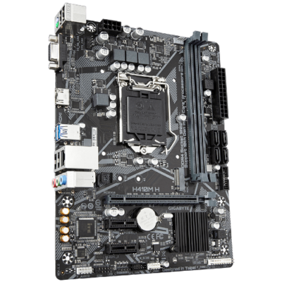 לוח אם מתוקן לאינטל דור 10 Gigabyte H410M H Micro-ATX LGA1200