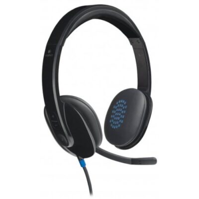 אוזניחות ומיקרופון Logitech H540 USB Computer Headset Black