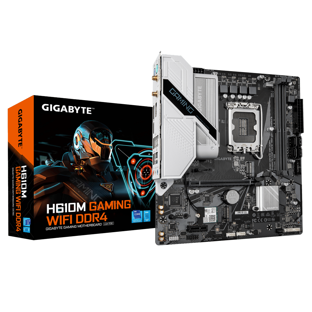 לוח אם אינטל H610M GAMING WIFI DDR4 2XDP HDMI BT LGA1700
