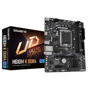 לוח אם GIGABYTE H610M K DDR4 M-ATX LGA1700 M.2 1GBE LAN