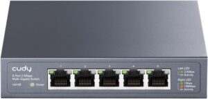 מתג Cudy 5 Port 2.5GB Unmanged Switch