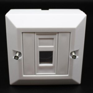 קופסאת פלסטיק RJ-45 Plastic box Cat5
