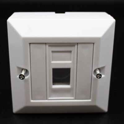 קופסאת פלסטיק RJ-45 Plastic box Cat5