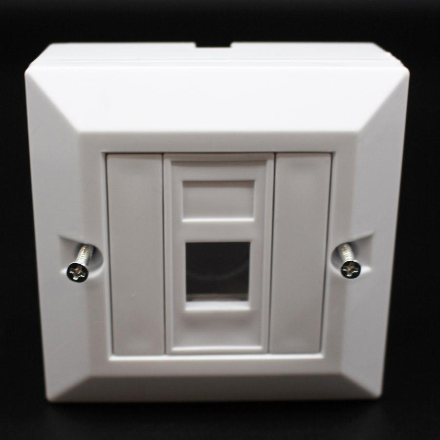 קופסאת פלסטיק RJ-45 Plastic box Cat5