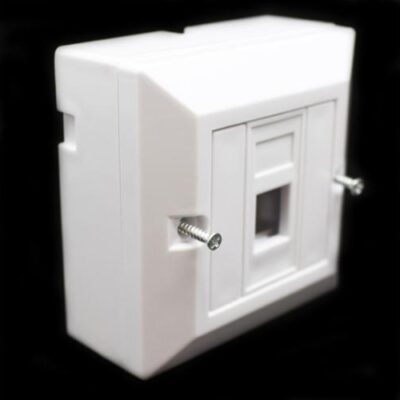 קופסאת פלסטיק RJ-45 Plastic box Cat5