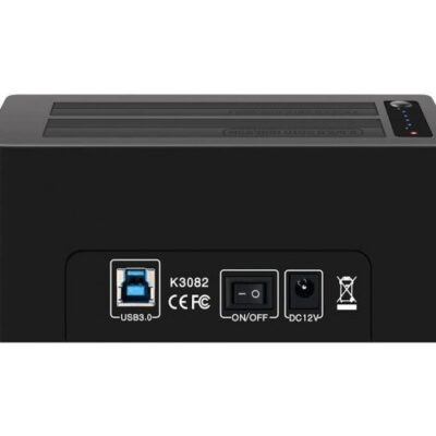 תחנת עגינה ושכפול לשני דיסקים  3.5/2.5 MAIVO USB3.0 Dual Bay