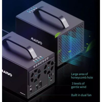 מארז ל4 דיסקים תומך RAID MAIVO 4X3.5inch USB3.1 TYPE-C HDMI – תמונת מוצר 2