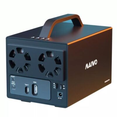 מארז ל4 דיסקים תומך RAID MAIVO 4X3.5inch USB3.1 TYPE-C HDMI – תמונה ראשית