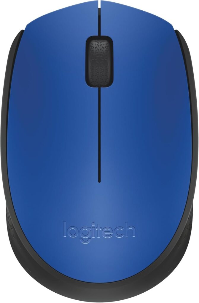 עכבר אלחוטי Logitech M171 Wireless Mouse Blue