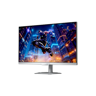 מסך גיימינג לבן Gigabyte M27UP 4K SS IPS 160Hz 1MS HDR USB HUB