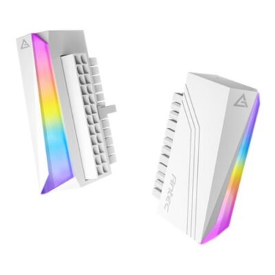 מתאם 90 מעלות ל24-פין ARGB White Adapter °Antec 24-pin 90