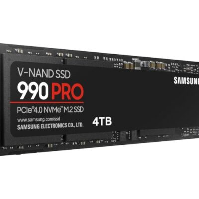 דיסק פנימי Samsung 990 PRO 4TB GEN4 up to 7450 read 6900 Write