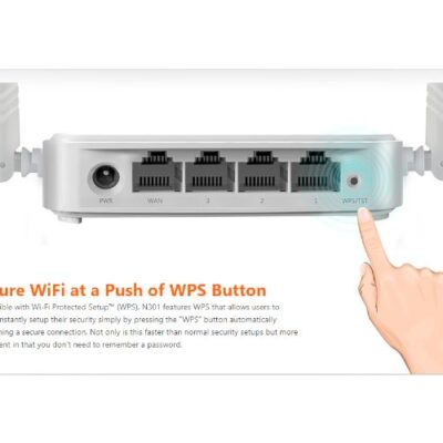נתב רב שימושי Tenda N301 2.4GHZ ROUTER/AP/EXTENDER