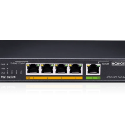 מתג 5 פורט Provision PoES-0460G+1G HPD 60W
