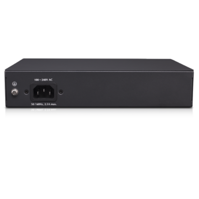 סוויץ 2PORT UPLOAD 1GB + Provision PoES-08120C+2GI 8port 10/100